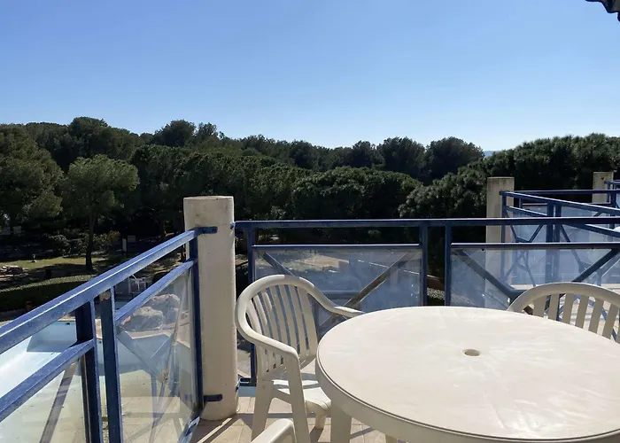 2 Pieces En Duplex Avec Terrasse Et Piscine A - Fr-1-553-301 Apartament