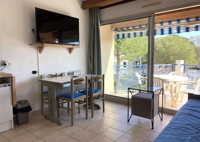 2 Pieces En Duplex Avec Terrasse Et Piscine A - Fr-1-553-301 Balaruc-les-Bains